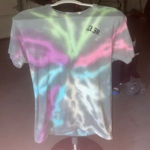 A.M. Heat custom tie dye medium shirt